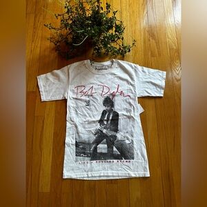 Bob Dylan Like A Rolling Stone T-shirt Graphic SMALL Cotton Short Sleeves Unisex